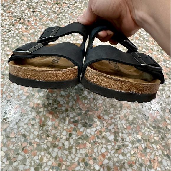 Birkenstock Arizona Black Oiled Nubuck Leather 37 / 6.5 - Picture 6 of 12